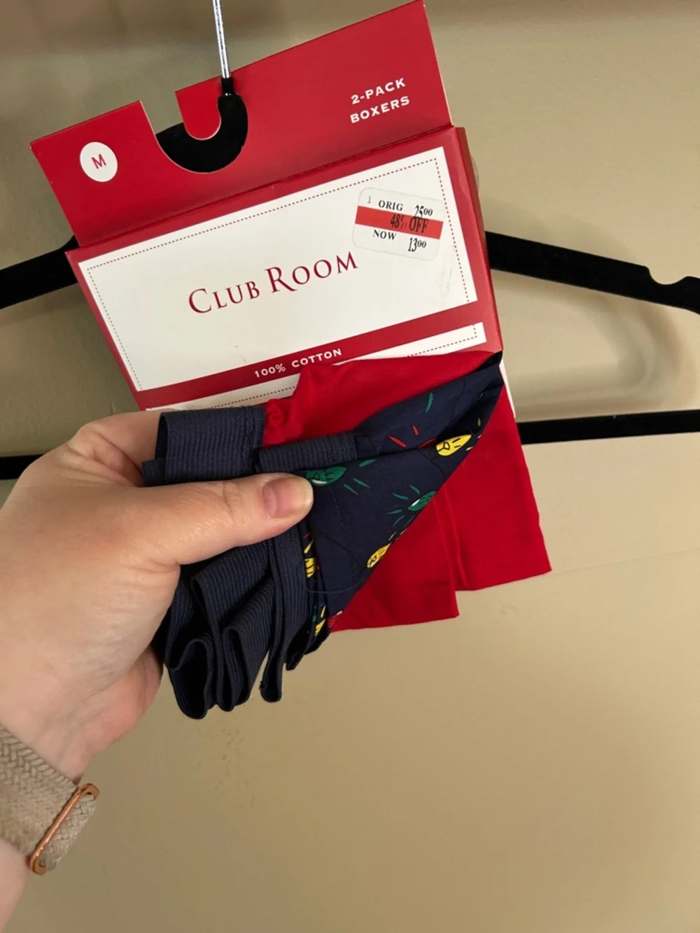 Club Room Boxers - 8 Piece Lot size medium